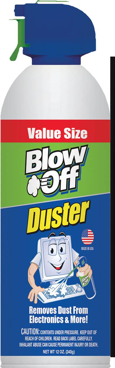 Blow Off Removes Dust From Electronics