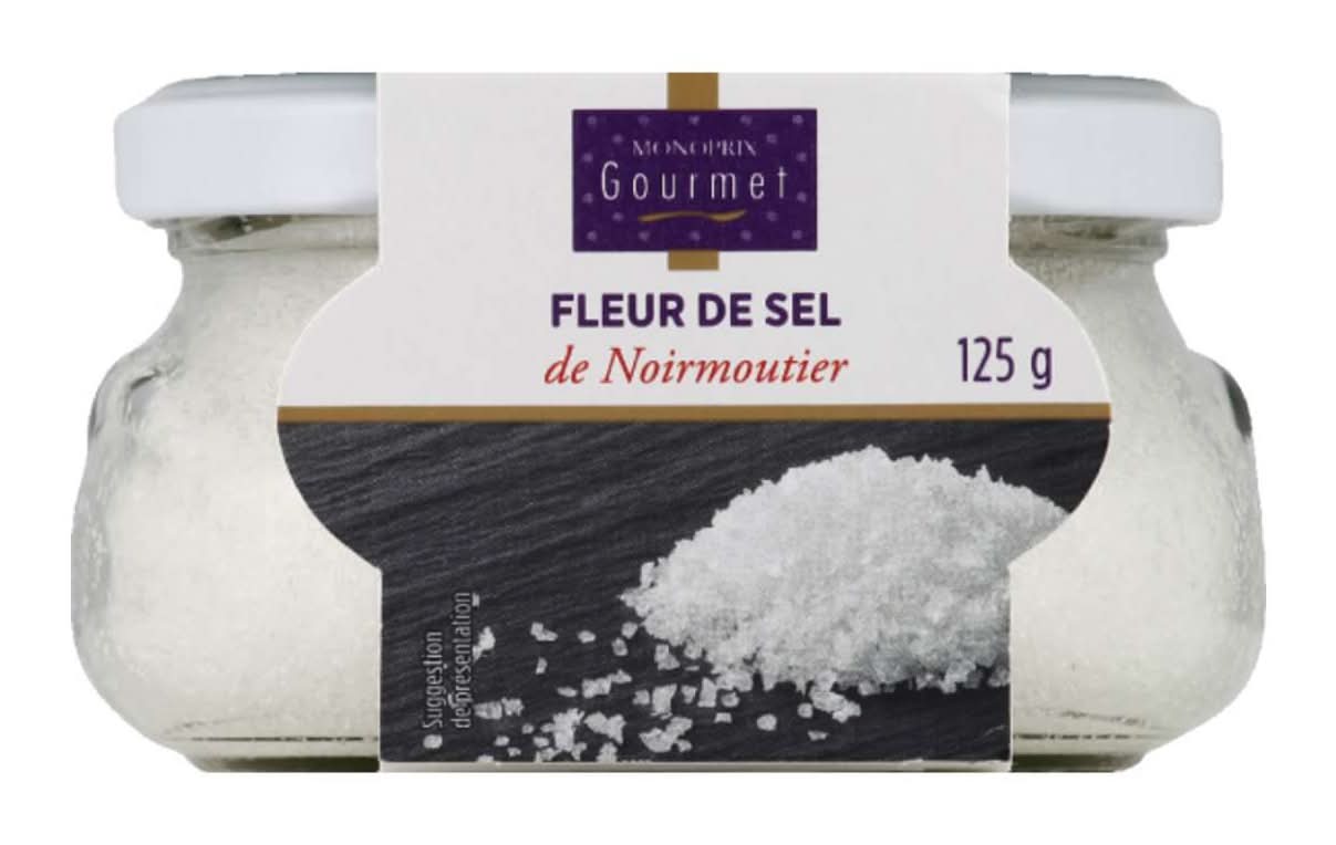 Monoprix - Gourmet fleur de sel de noirmoutier (125g)
