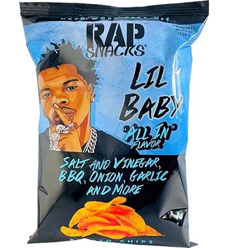 Rap Snacks Lil Baby All In Potato Chips