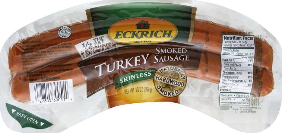 Eckrich Skinless Turkey Sausage (smoked)
