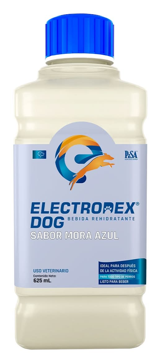 Electrodex · Dog bebida rehidratante, mora azul (625 ml)