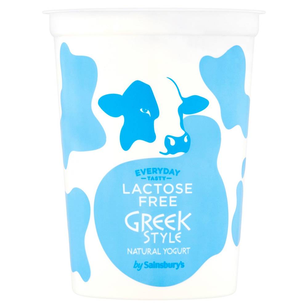 Sainsbury's Lactose Free Greek Style Yogurt 450g