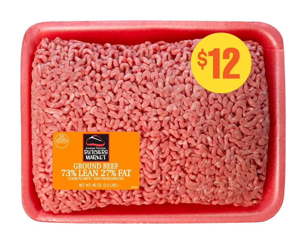 Harris Teeter 73% Lean 27% Fat Ground Beef