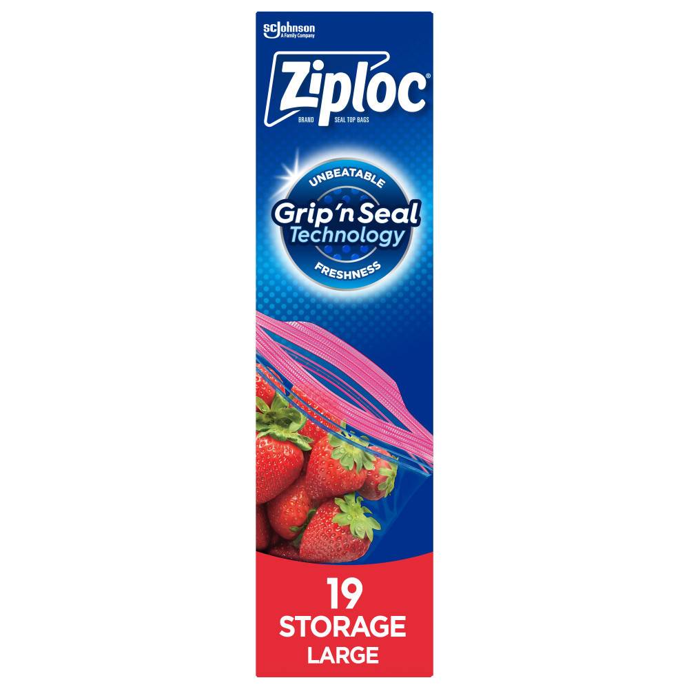 Ziploc Grip'n Seal Bags Storage Large (19 units)