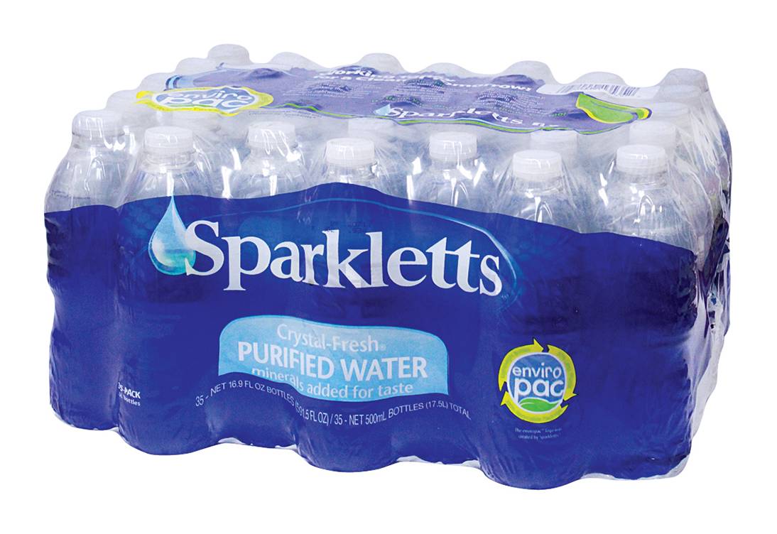 Sparkletts · Crystal fresh agua purificada (35 x 500 ml)