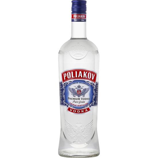 Poliakov - Vodka pure grain triple distilled (1 L)