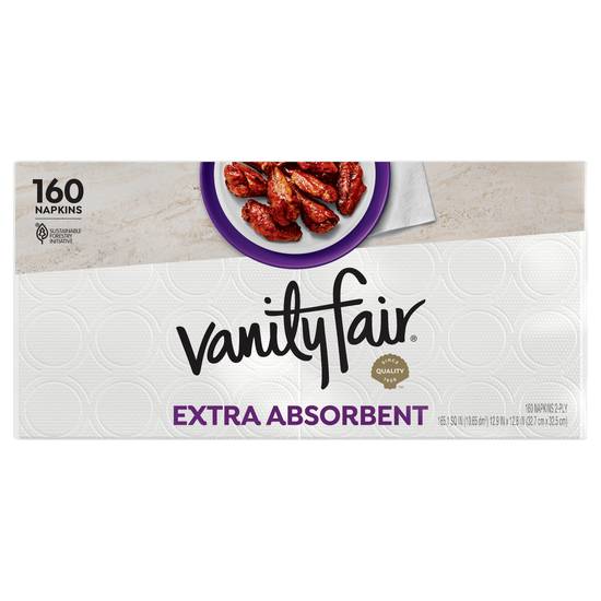 Vanity Fair Extra Absorbent Everyday Napkins (160 ct)