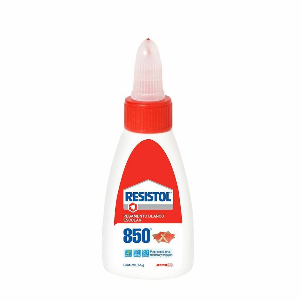 Resistol · Pegamento blanco 850 (55 g)