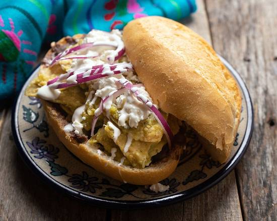 Bean and Cheese Torta