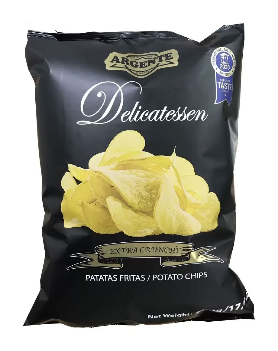 パパス アルジェンテ デリカテッセン ポテトチップス 500g