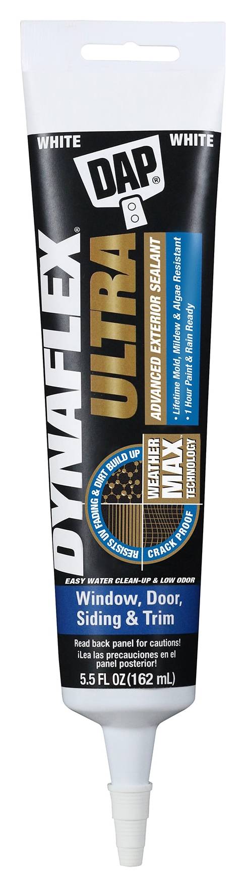 DAP Dynaflex Ultra 5.5-oz Window door White Paintable Latex Caulk | 7079811209