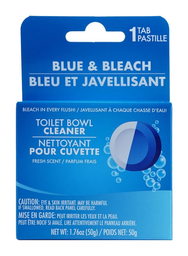 Blue & Bleach Toilet Cleaning Tabs, Fresh (1.76 oz)