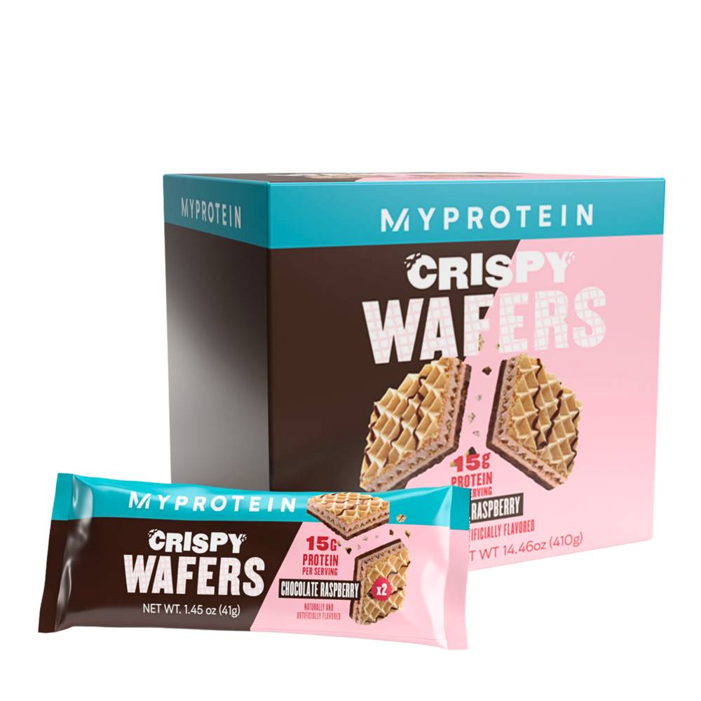 Myprotein Crispy Wafers (10 ct) (chocolate-raspberry)