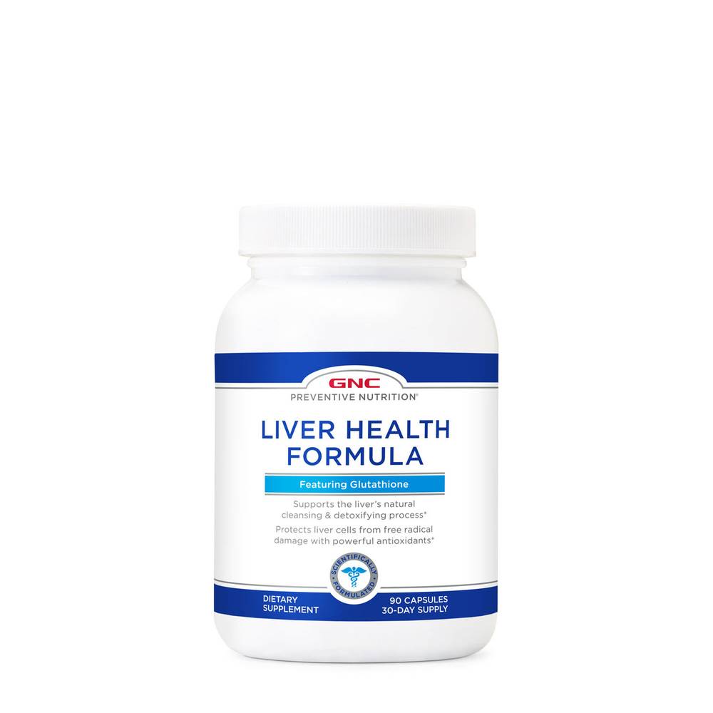 Gnc Liver Health Formula Capsules (90 ct)