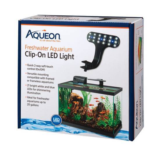 Aqueon Freshwater Aquarium Clip-On Led Fixture