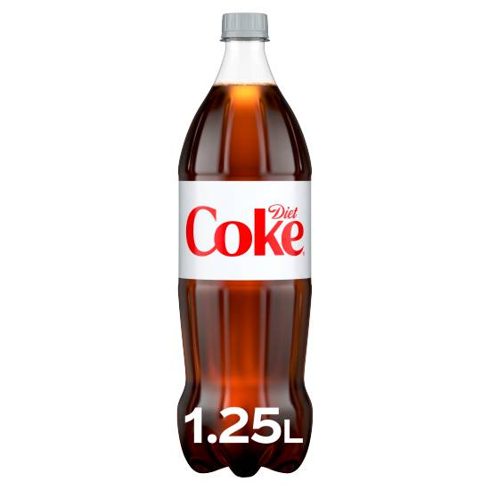 Diet Coke Sparkling Low Calorie Soft Drink (1.25 L)