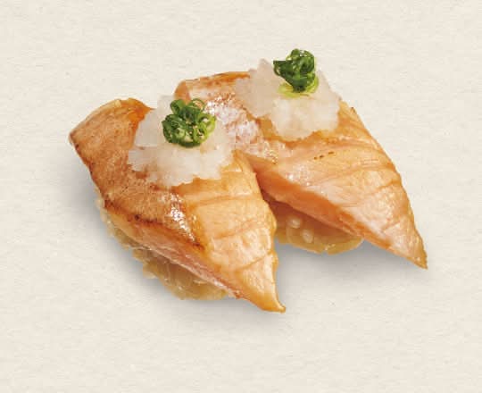 とろサーモン醤油炙り