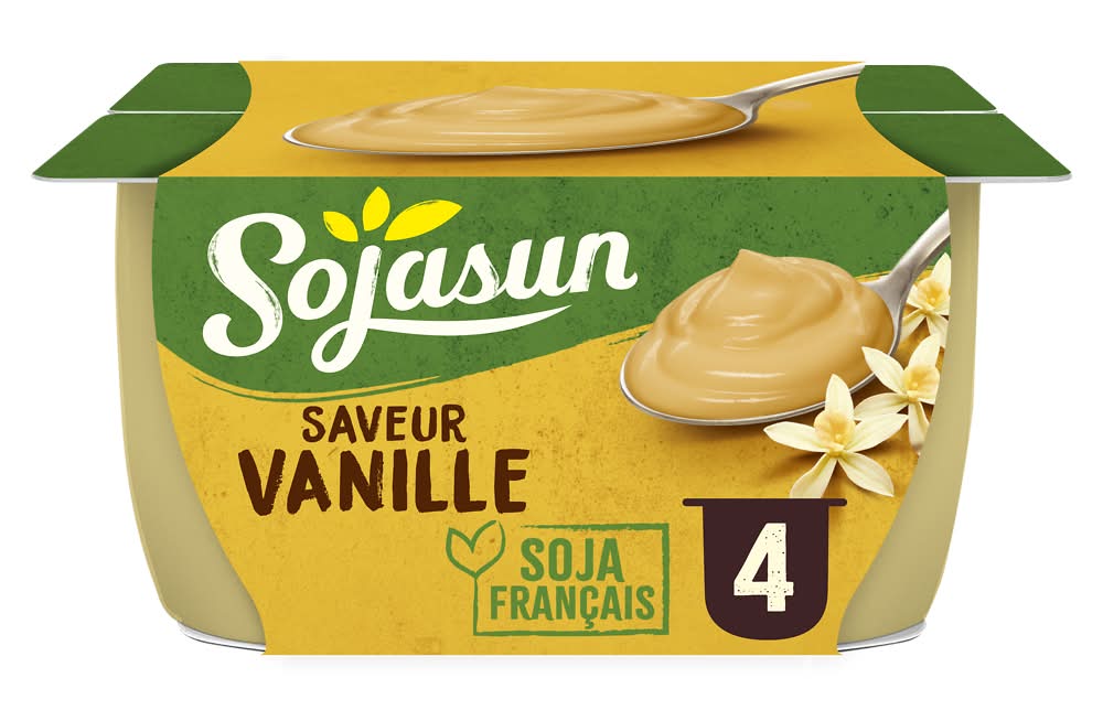 Sojasun - Dessert au soja saveur vanille