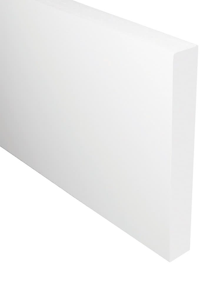 Royal Building Products 1-in x 6-in x 8-ft S4S PVC Trim Board