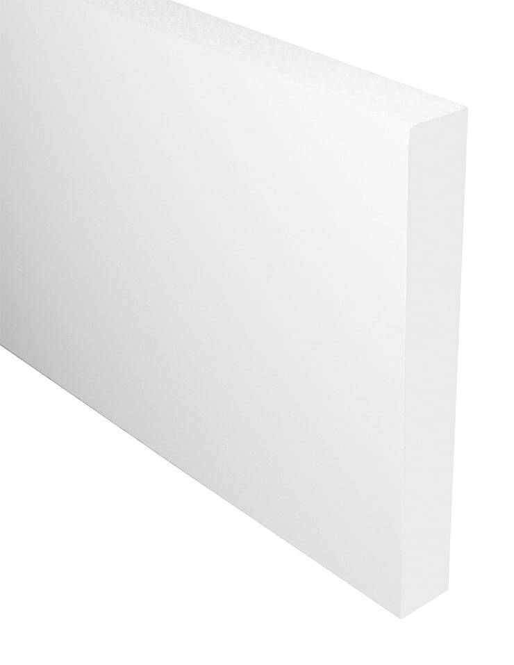 Royal Building Products 1-in x 6-in x 8-ft S4S PVC Trim Board | 7311