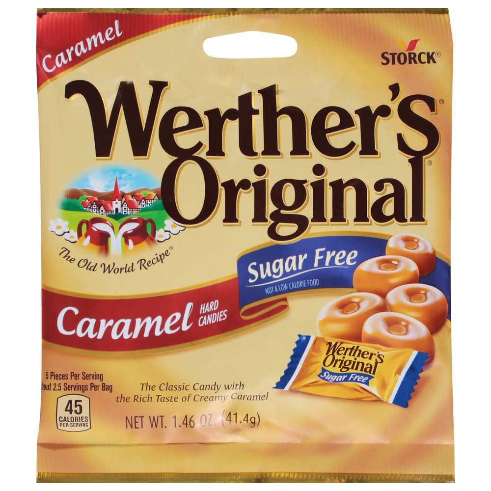 Werther's Original Sugar Free Caramel Hard Candies (1.5 oz)