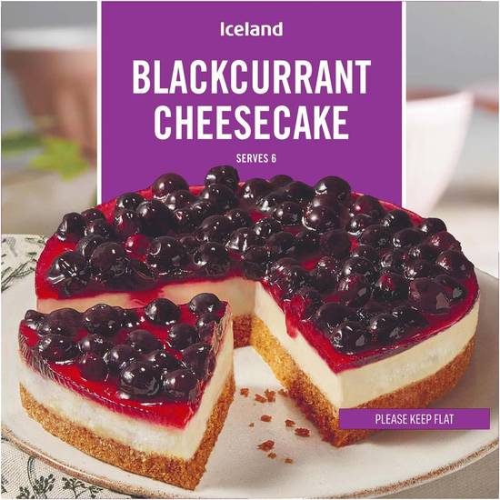 Iceland 460g Blackcurrant Cheesecake