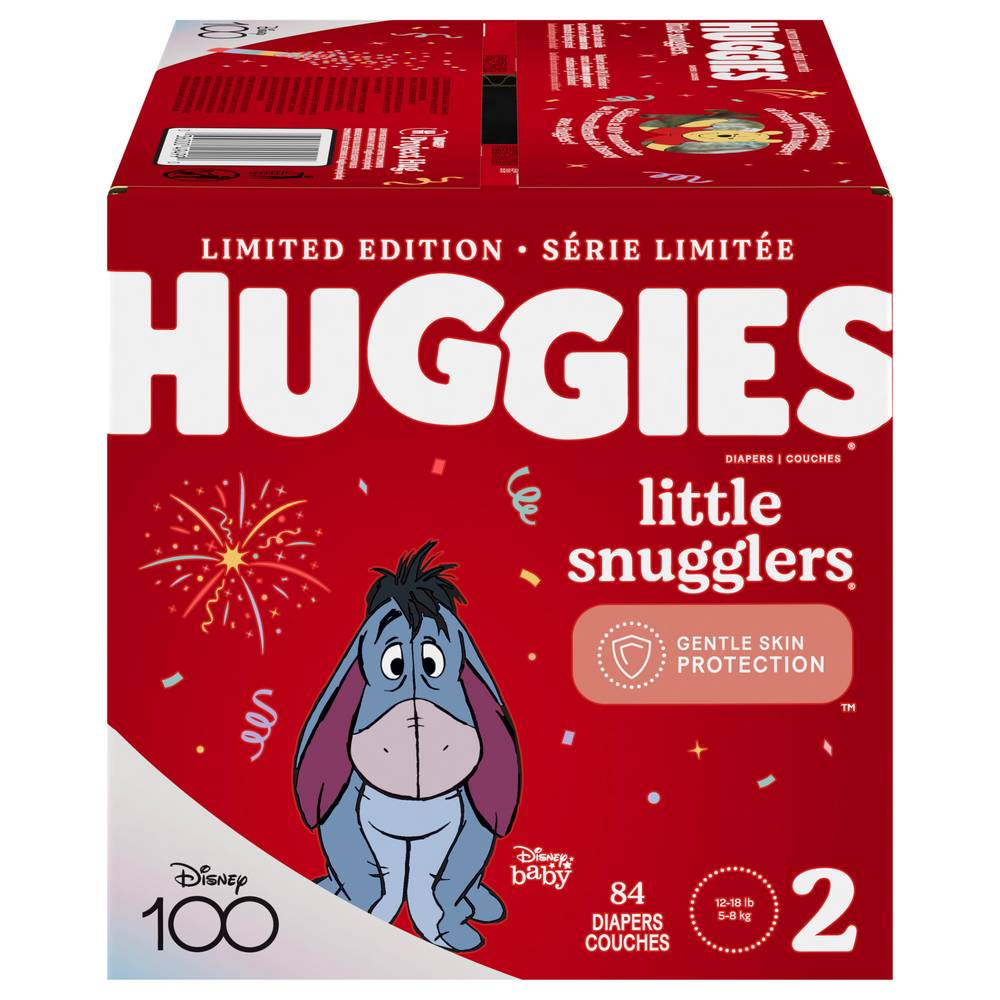 Huggies Little Snugglers Disney Baby Diapers Size 2