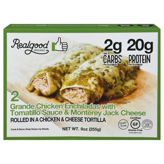 Realgood Chicken Breast Grande Enchiladas (2 ct)