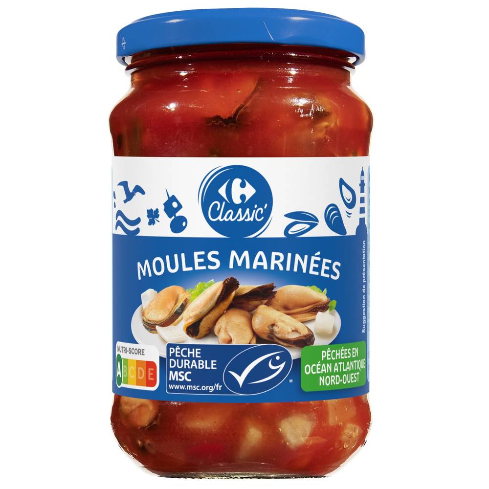 Carrefour Classic' - Moules marinées (350g)