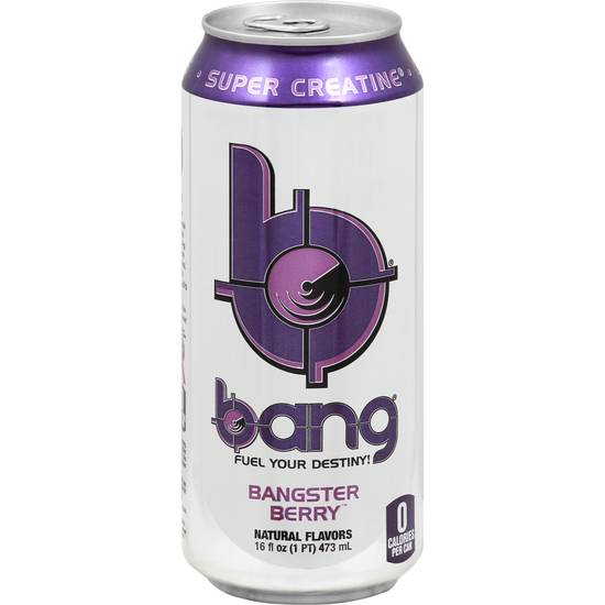Bang Super Creatine Bangster Berry Energy Drink (16 fl oz)