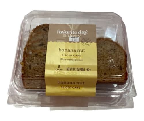 Favorite Day Sliced Cake, Banana Nut (14.1 oz, 8 ct)