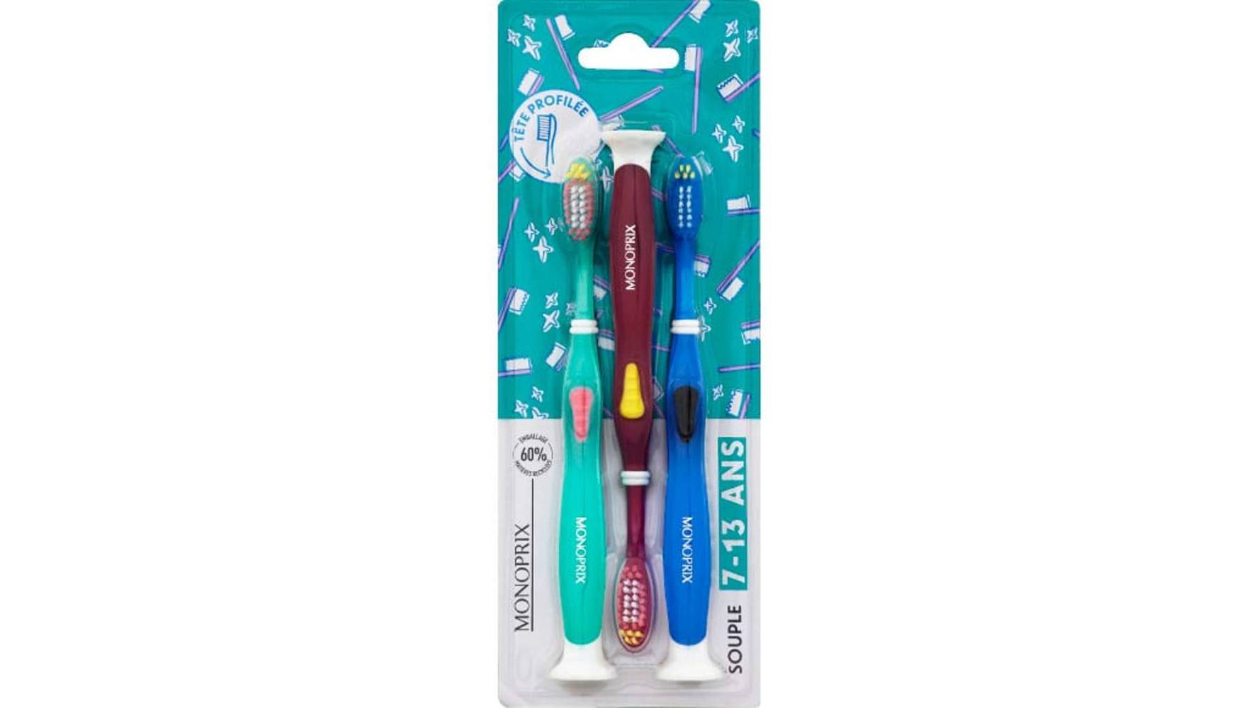 Monoprix - Brosse à dents junior, 7 à 13 ans (3)