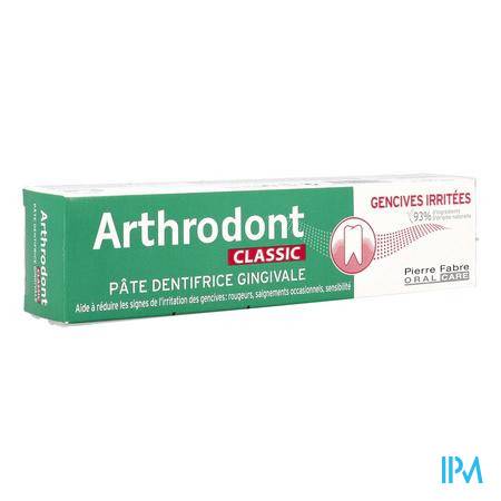 Arthrodont Classic Pate Dentifrice 75ml Bucco-dentaire - Hygiène