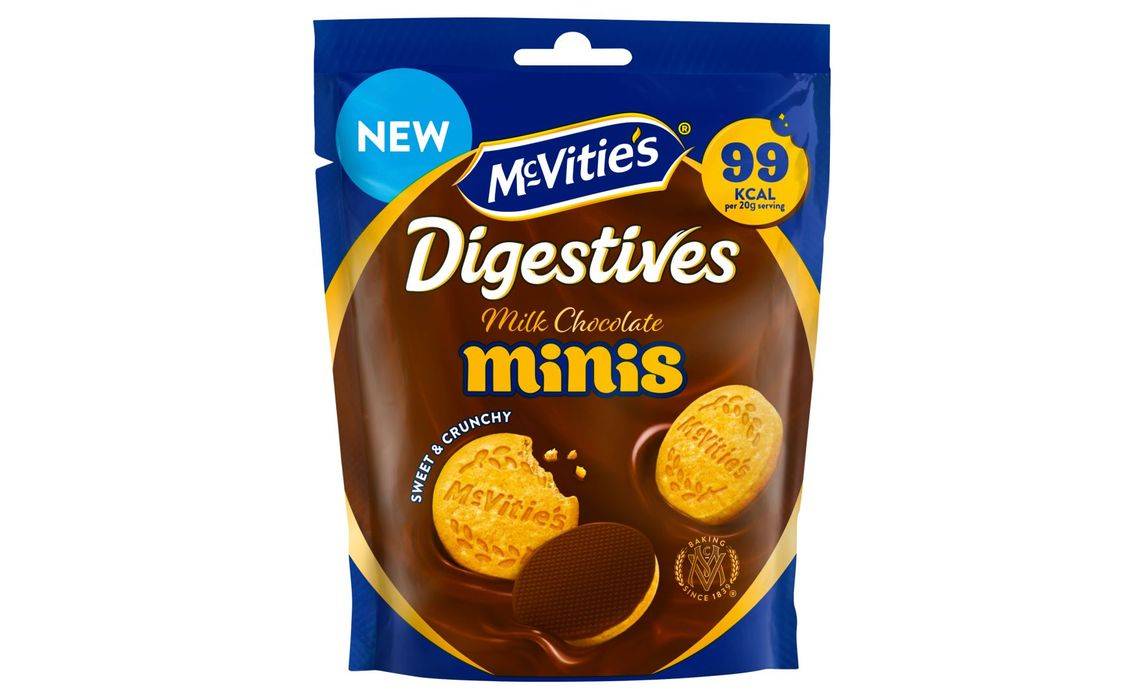 McVities's Digestives Milk Chocolate Minis 80g (407927)