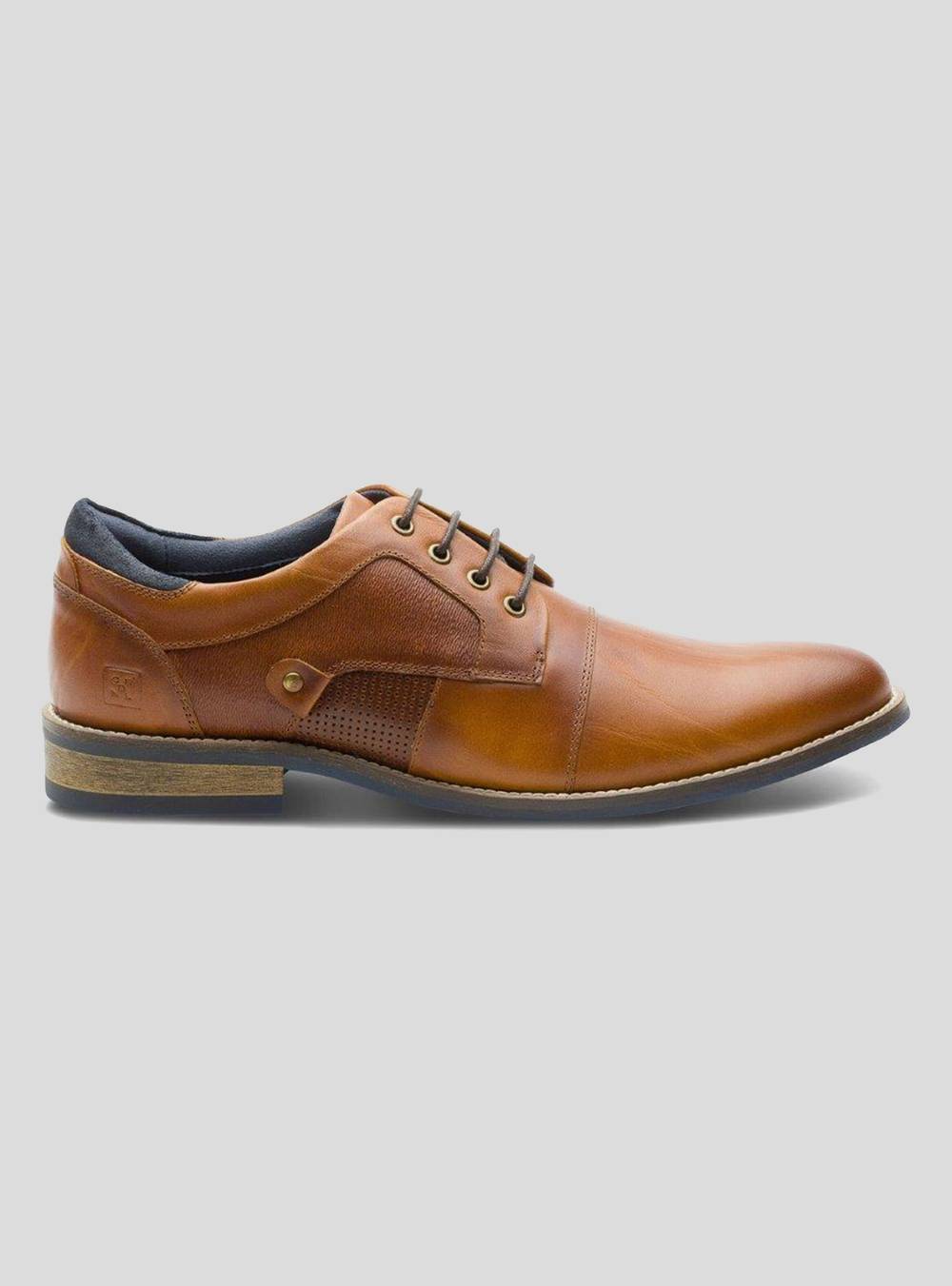 Cardinale zapato vestir denizen cuero hombre nogal 'n 40