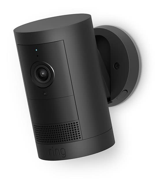 Ring Outdoor Cam Plus, Battery with 2K Video and Ring Vision, Low-Light Sight, and Mount-Anywhere Versatility (Black)