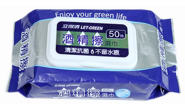 立得清酒精擦拭布 | 50 抽 #40051191