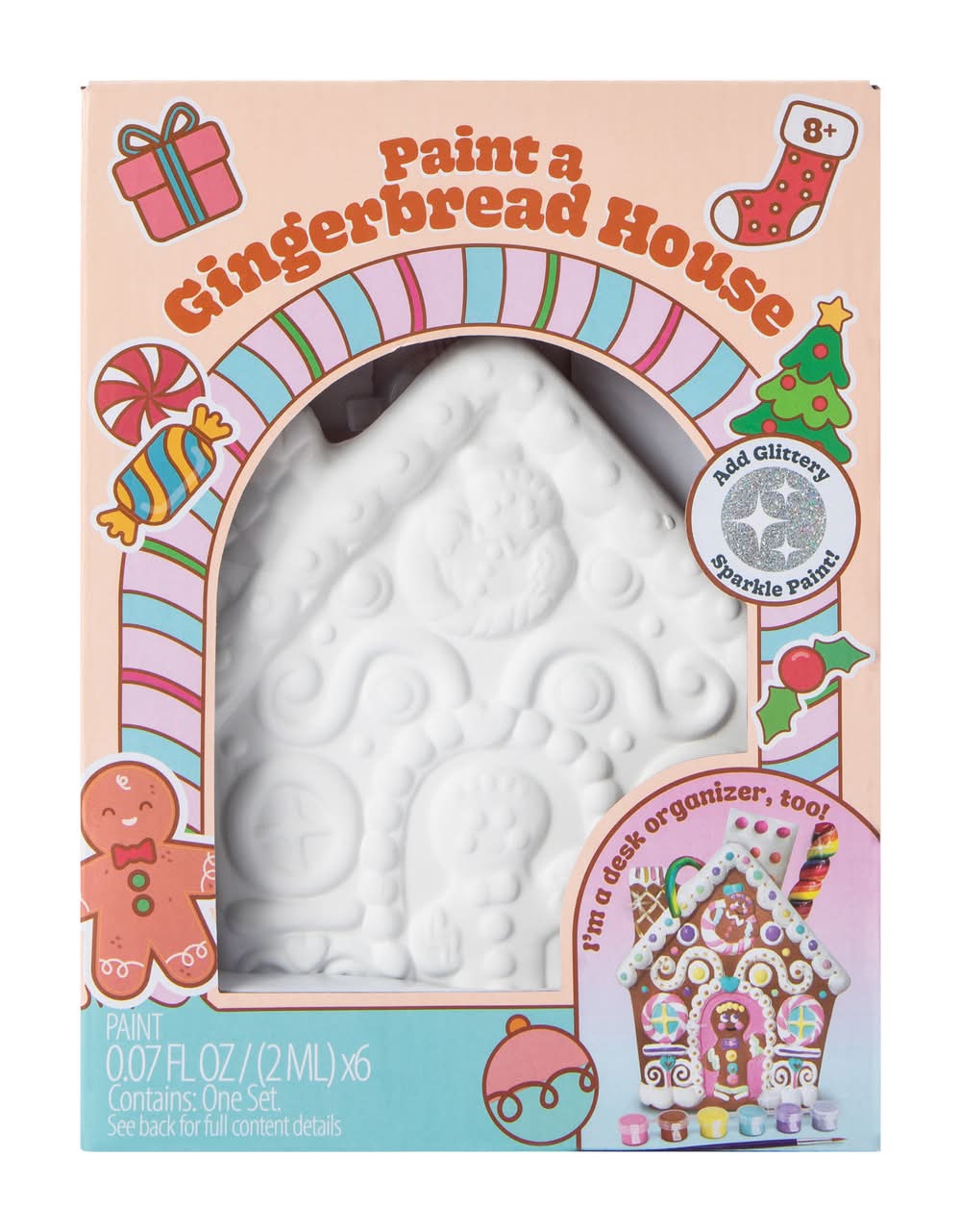 Christmas Paint A Gingerbread House Set Gingerbread House