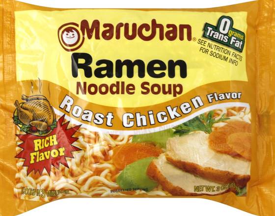 Maruchan Roast Chicken Ramen Noodle Soup (3 oz)