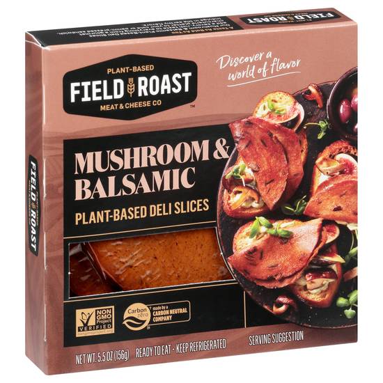 Field Roast Mushroom & Balsamic Plant-Based Deli Slices