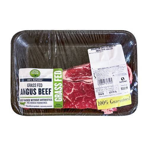 Open Nature · Angus Beef Ribeye Steak Boneless