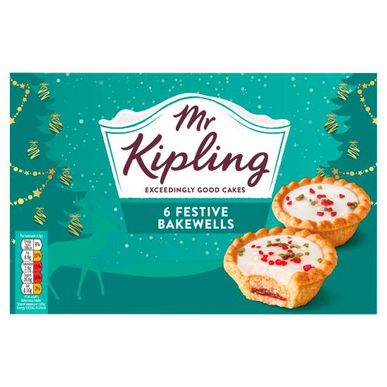 Mr Kipling Festive Bakewells