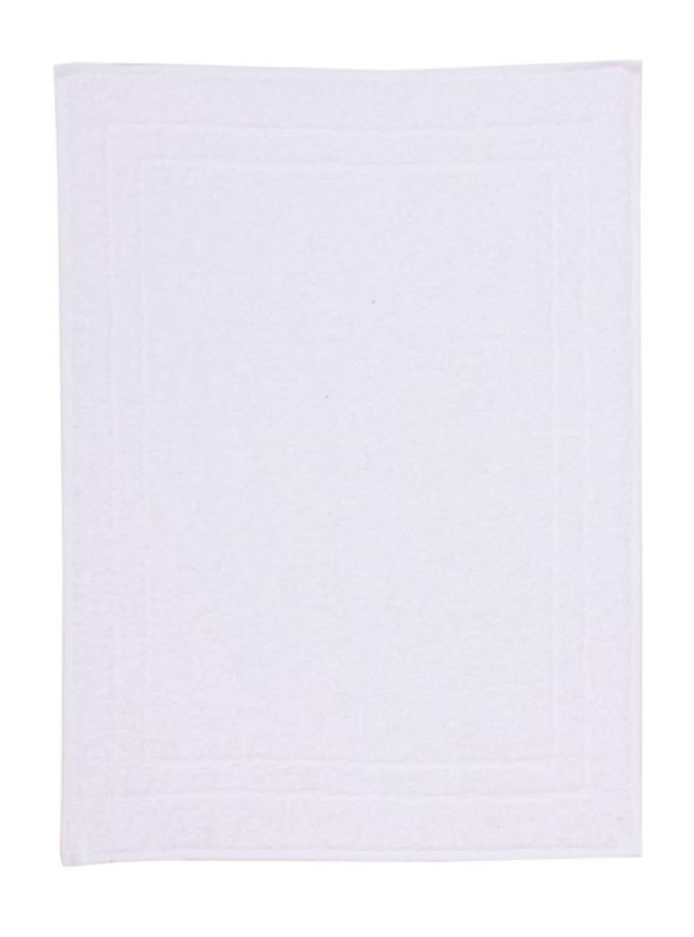 Lourdes toalla piso blanco (50 x 65 cm)