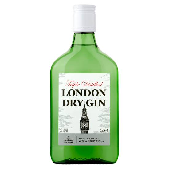 Morrisons Triple Distilled London Dry Gin (350 ml)