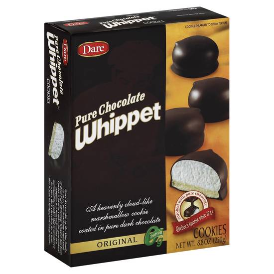 Dare Original Pure Chocolate Whippet Cookies