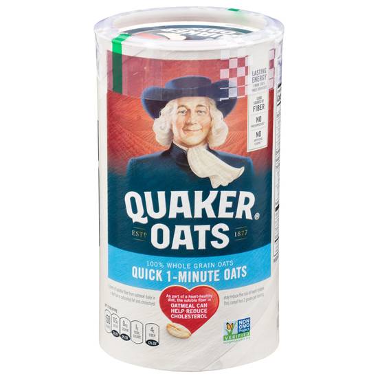 Quaker Oats Quick 1-minute Whole Grain Oats