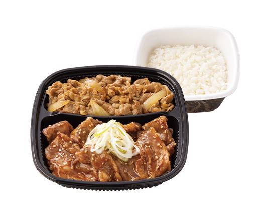 牛皿・牛カルビ弁当