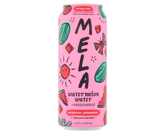 Mela Watermelon + Passionfruit Flavored Water (16.9 fl oz)