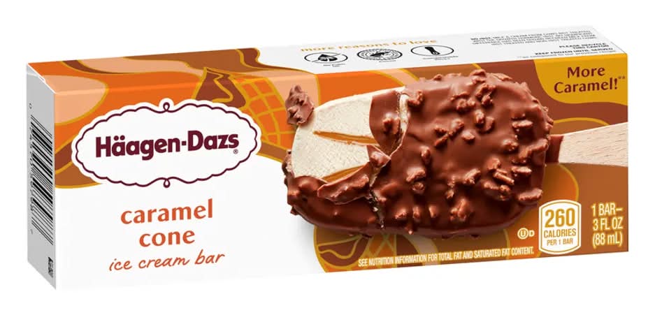 Haagen-Dazs Caramel Cone Ice Cream Bar