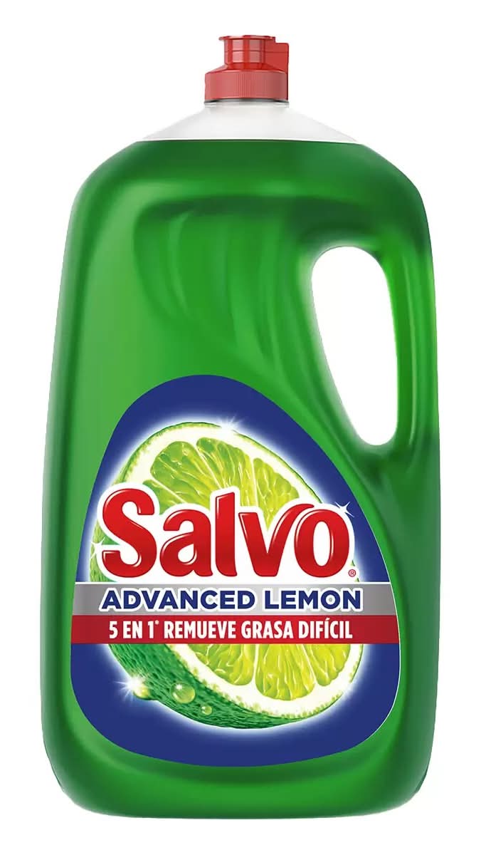 Salvo · Advance detergente líquido lavatrastes, limón (2,6 L)